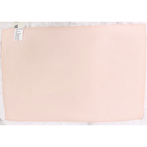 Blush Pink Linen & Chenille Placemat - Picture 5 of 6